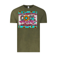 Vintage Olive cool mom Vintage Tee - JahusDesignShop