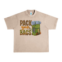 French Oak pack your bags Urban Heavy Tee - NancyCooperArtShop