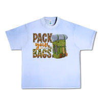 Grape Ice pack your bags Urban Heavy Tee - NancyCooperArtShop