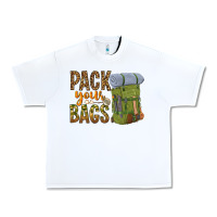 White pack your bags Urban Heavy Tee - NancyCooperArtShop