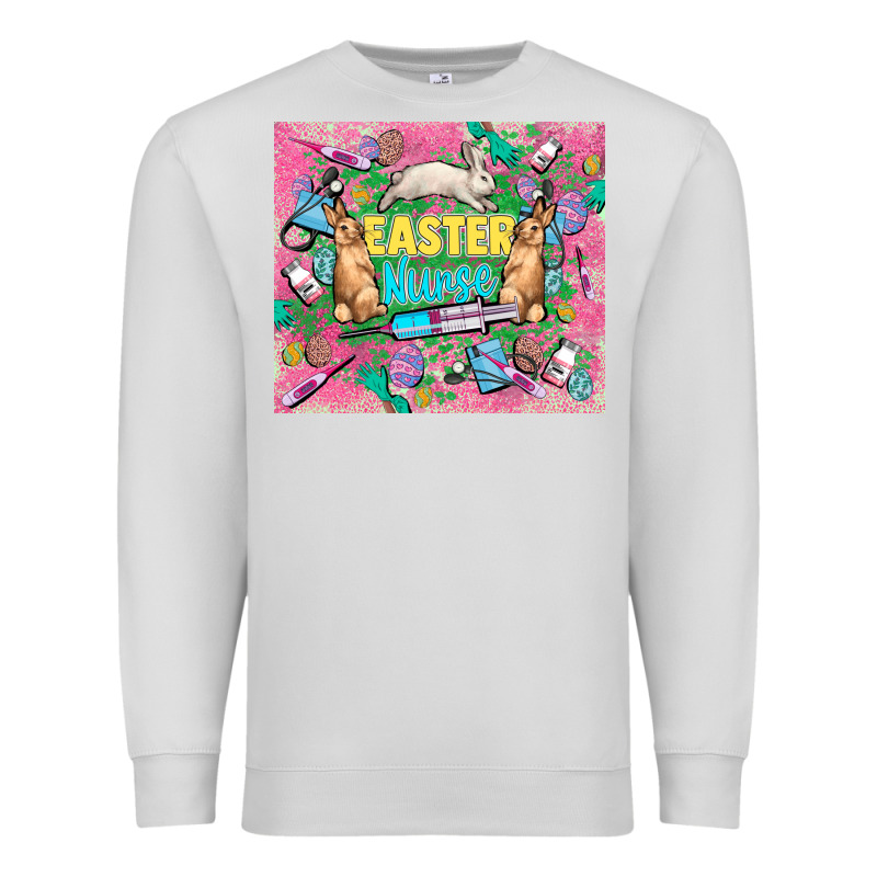 Easter Nurse Easter Day Tumbler Premium Sweatshirt by HowdyJamesFarm | Teevron
