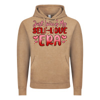Vintage Coffee just loving my self love era Vintage Hoodie - MaliasSmallBusiness
