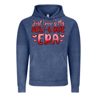 Vintage Denim just loving my self love era Vintage Hoodie - MaliasSmallBusiness