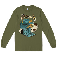 Army Green howdy Long Sleeve Tee - JahusDesignShop