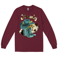 Burgundy howdy Long Sleeve Tee - JahusDesignShop