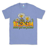 Colony Blue bloom where you are planted Classic Tee - NancyCooperArtShop