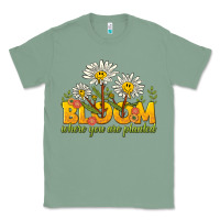 Sage bloom where you are planted Classic Tee - NancyCooperArtShop