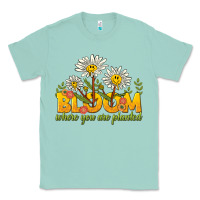 Seafoam bloom where you are planted Classic Tee - NancyCooperArtShop