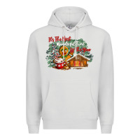 Dove Grey its the wonderful time of the year Premium Hoodie - CowGirlArtShop