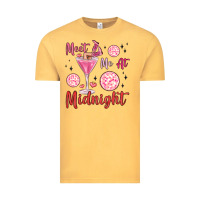 Vintage Mustard meet me at midnight Vintage Tee - MaliasSmallBusiness