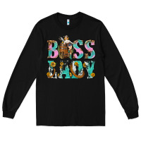 Black Boss Lady Long Sleeve Tee - BundleAndBundleShop