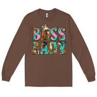 Chestnut Boss Lady Long Sleeve Tee - BundleAndBundleShop