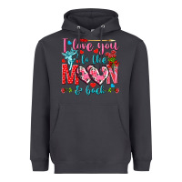 Smoke I love you to the moon and back Valentine's Day Heavyweight Hoodie - HowdyJamesFarm