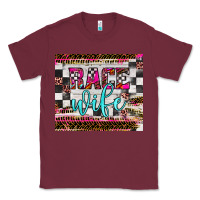 Burgundy race wife Classic Tee - JahusDesignShop