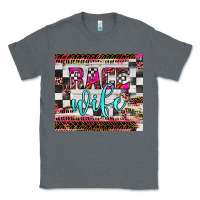 Charcoal Heather race wife Classic Tee - JahusDesignShop