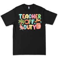 Black teacher off duty summer Premium Tee - JahusDesignShop