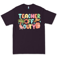 Plum teacher off duty summer Premium Tee - JahusDesignShop