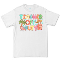 White teacher off duty summer Premium Tee - JahusDesignShop