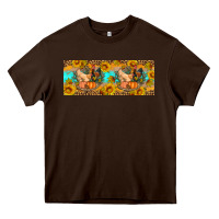 Chocolate Brown Fall coop animals pumpkin 11 oz mug Heavy Core Tee - Artiststas