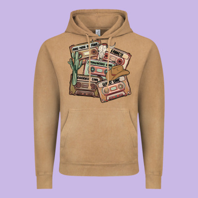 90s Country Cassette Tapes Vintage Hoodie Designed By Maliassmallbusiness