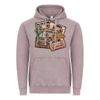 Vintage Zinc 90s country cassette tapes Vintage Hoodie - MaliasSmallBusiness