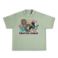 Oil Green pca patient care assistant western Urban Heavy Tee - NancyCooperArtShop