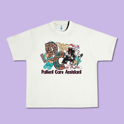 Pca Patient Care Assistant Western Urban Heavy Tee Designed By Nancycooperartshop