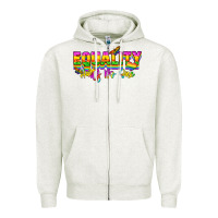 Oatmeal Heather Equality hurts no one Zipper Hoodie - NancyCooperArtShop