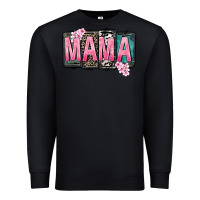 Black Mama vibes Mother's Day Premium Sweatshirt - CowGirlArtShop