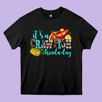 Its A Crawfish Kinda Day Heavy Core Tee Designed By Adodesignshop