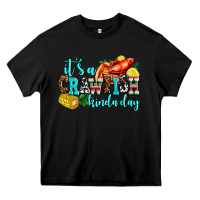 Black its a crawfish kinda day Heavy Core Tee - AdoDesignShop