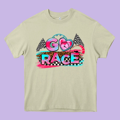 Go Race Heavy Core Tee Designed By Adodesignshop