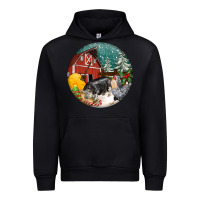Christmas On The Farm Urban Hoodie | Teevron
