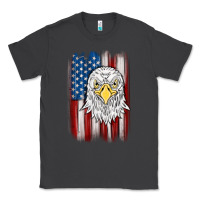 Smoke American flag eagle Classic Tee - MaliasSmallBusiness