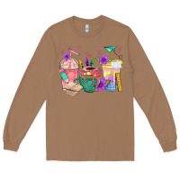 Toasted Coconut School Girl Coffee Cup Bbs Long Sleeve Tee - BundleAndBundleShop