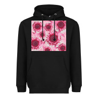 Black breast cancer sunflower Heavyweight Hoodie - CowGirlArtShop