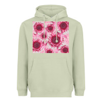 Matcha breast cancer sunflower Heavyweight Hoodie - CowGirlArtShop