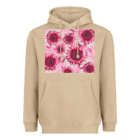 Mushroom breast cancer sunflower Heavyweight Hoodie - CowGirlArtShop