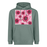 Sage breast cancer sunflower Heavyweight Hoodie - CowGirlArtShop