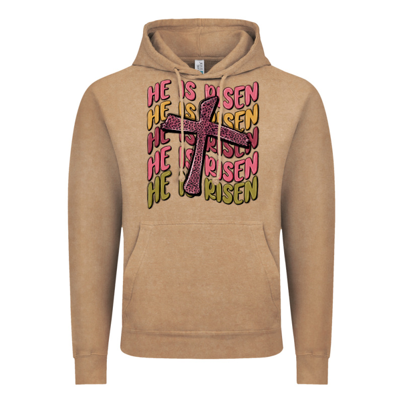 He Is Risen Vintage Hoodie by MaliasSmallBusiness | Teevron
