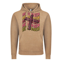 Vintage Coffee he is risen Vintage Hoodie - MaliasSmallBusiness