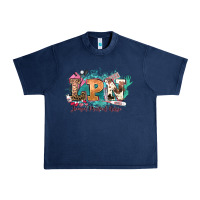 Navy lpn licensed practical nurse western Urban Heavy Tee - NancyCooperArtShop