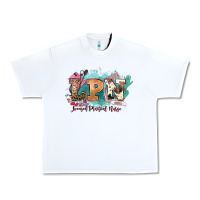 White lpn licensed practical nurse western Urban Heavy Tee - NancyCooperArtShop