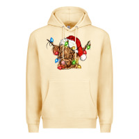 Pina Colada christmas heifer cow Premium Hoodie - CowGirlArtShop
