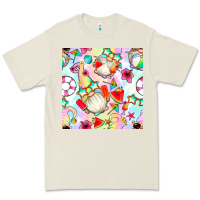 Bone summer gnome seamless pattern Premium Tee - BundleAndBundleShop