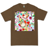 Cacao summer gnome seamless pattern Premium Tee - BundleAndBundleShop