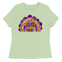 Matcha witchy gnome rainbow Ladies Tee - BundleAndBundleShop