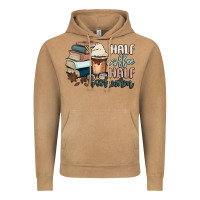 Vintage Camel half coffee half bookworm Vintage Hoodie - MaliasSmallBusiness