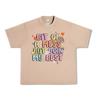 Burro bit of a mess but doin' my best Urban Heavy Tee - MaliasSmallBusiness