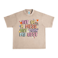 French Oak bit of a mess but doin' my best Urban Heavy Tee - MaliasSmallBusiness